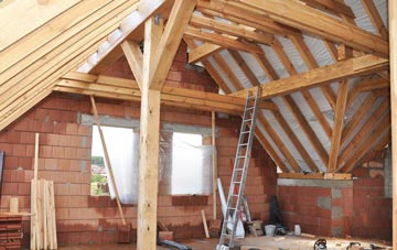 Broke Hall attic trusses